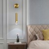 POWLIG Modern Adjustable Gold Wall Sconce - 4.72 Inch LED Wall Light with Height Adjustment - 3 of 4