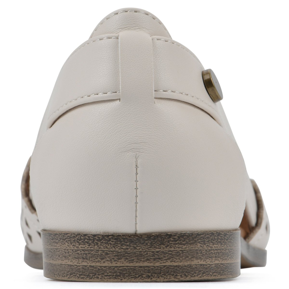 Обувь White Mountain Women's Nobler Pointed-toe Flat, Eggshell Smooth, 9 — фото 5