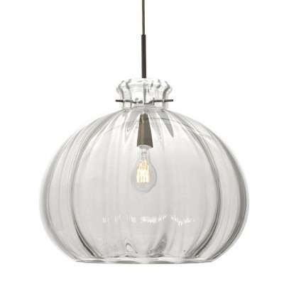 Besa Lighting Pinta 12 1 - Light Pendant in  Bronze