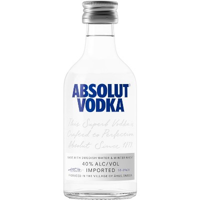 Absolut Vodka - 50ml Plastic Bottle
