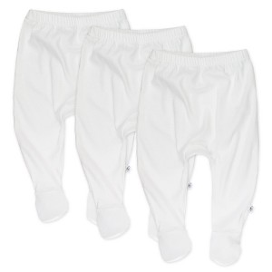 Honest Baby 3-Pack Organic Cotton Footed Pants - 1 of 4