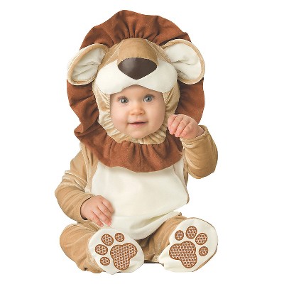 Halloween Express Toddler Lovable Lion Costume - Size 12-18 Months - Beige