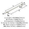 Amerock Bronx Cabinet or Drawer Pull - 4 of 4