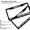 TruAIR Keep Smiling License Plate Frame - 4 of 4