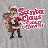Boys' Santa Claus Is Comin To Town Santa Logo T-Shirt - 2 of 4