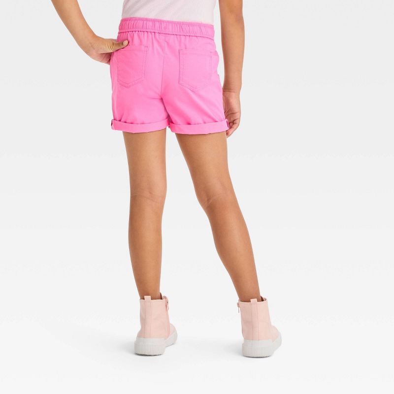 Girls&#39; Pull-On Woven Shorts - Cat &#38; Jack&#8482;, 3 of 5