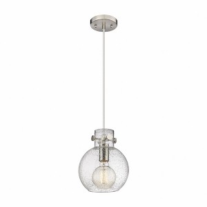Newton Sphere - 1 Light Pendant In Industrial Style-9.13 Inches Tall and 8 Inches Wide - 1 of 1