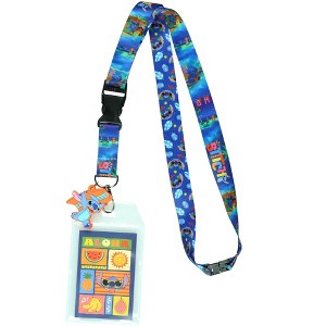 Disney Lilo and Stitch Aloha Breakaway Lanyard ID Badge Holder - 1 of 4