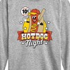 Boys' - Instant Message - Ten Cent Hotdog Night Long Sleeve Graphic T-Shirt - 2 of 4