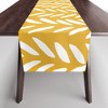 Angela Minca Ochre Knitting Pattern Table Runner - Deny Designs : Target