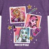 Girls' - Mattel - Girl Squad Pop Art Fitted Short Sleeve Graphic T-Shirt - 2 of 4