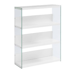 40.25" SoHo 4 Tier Wide Bookcase - Breighton Home - 1 of 4