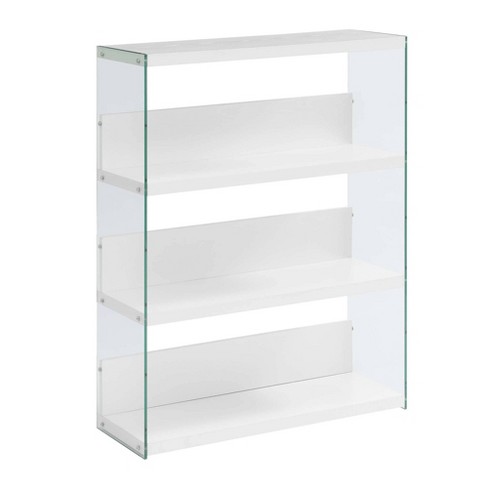 Target deals glass bookcase