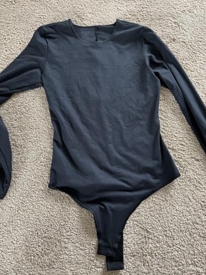 Assets By Spanx Women's Feminine Shaping Thong Bodysuit - Black S : Target