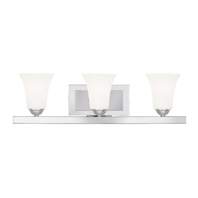 Livex Lighting Ridgedale 3 - Light Vanity in  Polished Chrome