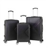 BEAFUP 3-Piece Hard Shell Luggage Set with Four-Wheel Rollers, Password Lock, and Hiking Bag - Lightweight Suitcases for Travel - 2 of 4