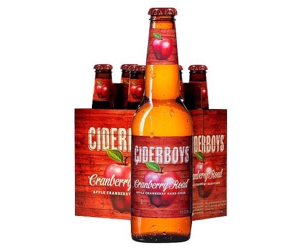 Ciderboys&#174; Cranberry Road Hard Cider - 6pk / 12oz Bottles