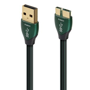 AudioQuest Forest USB 3.0  to Micro B 3.0 Cable (4.92 ft.) - 1 of 2