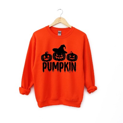 Simply Sage Market Women's Graphic Sweatshirt Pumpkin Trio