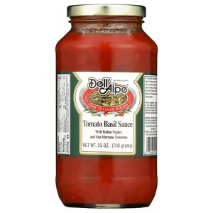 Dell'Alpe Tomato Basil Sauce - 6 pack, 25 oz - 1 of 3