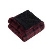 50"x60" Printed Fur to Faux Shearling Textured Throw Blanket - Sutton Home Fashions - 3 of 4