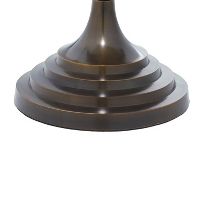 Vintage Explorer 15" Aluminum Globe with Colorful Map