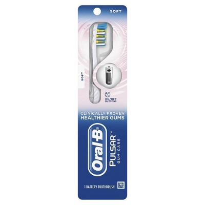 Oral-B Pulsar Gum Care Battery Powered Soft Toothbrush