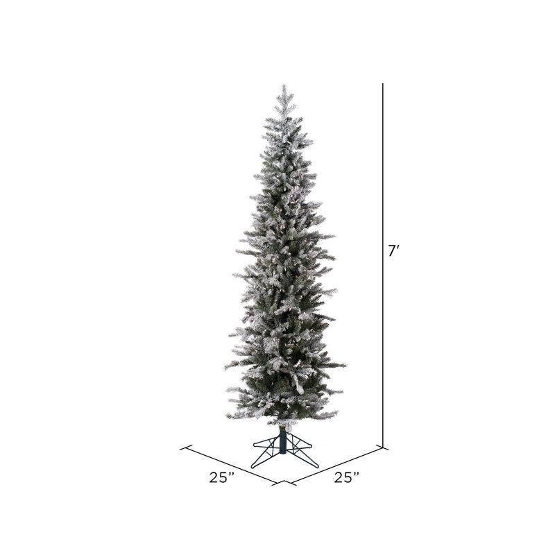 Vickerman Frosted Tannenbaum Artificial Christmas Tree, 3 of 7