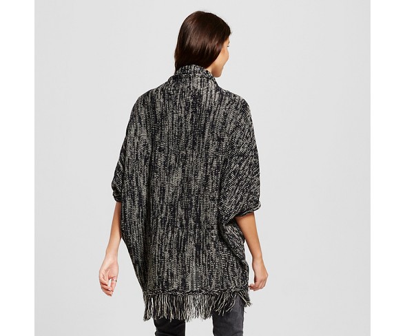 Poncho Sweaters DoEverythinginLove One Size Black