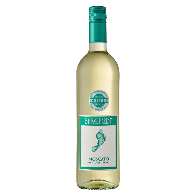 Barefoot Cellars Moscato White Wine - 750ml Bottle, 1 of 6