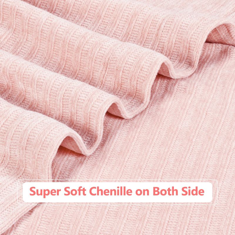 Tirrinia Premium Women's Fleece Chenille Bathrobe - Good Touch Feeling, Skin - Friendly, 3 of 7