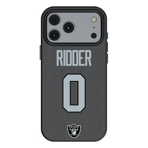 NFL Las Vegas Raiders Players Game Tactic MagSafe Compatible Cell Phone Case for Apple iPhone 17 Series - 1 of 4