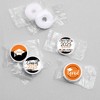 Big Dot of Happiness 2025 Orange Graduation Party Round Candy Sticker Favors - Labels Fits Chocolate Candy (1 Sheet of 108) - 3 of 4