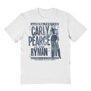 Carly Pierce Men's Oct 2022 Ryman Short Sleeve Graphic Cotton T-Shirt - 1 of 2