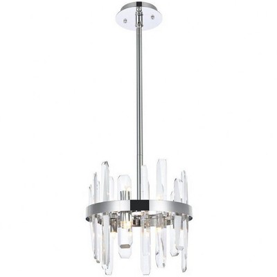 Elegant Lighting Serena 6 - Light Pendant in  Chrome