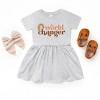 The Juniper Shop Boho World Changer Infant Dress - 12M - Heather Grey - 2 of 4