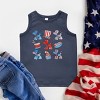 The Juniper Shop Patriotic Balloon Animal Chart Toddler Tank - 3 of 4