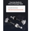 VEVOR CV Axle Shaft Assembly, 2 Pieces Front Left & Right, Automotive Replacement Axles Pair Compatible with 1999-2006 Chevrolet Silverado 1500,Black - 3 of 4