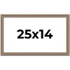 PosterPalooza | Deco Silver Picture Frame - UV Acrylic, Backing Board, Hanging Hardware Included - 2 of 4