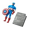 SalesOne LLC Marvel 80 Years Retro Action Figure Enamel Pin Set | Captain America - 2 of 4
