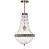 Shirley Grand 1 Light Pendant - Nickel/Clear - Safavieh. - image 4 of 4