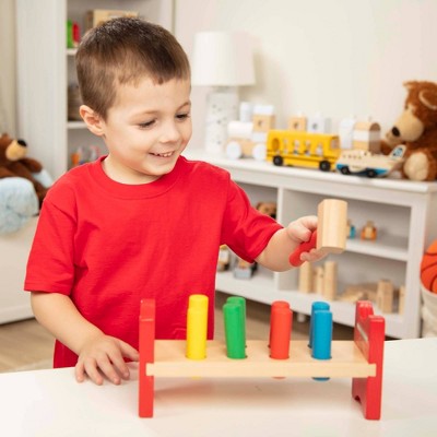 Pounding Box Toy for One Year Old Toddler Boy Presents Details about   Wooden Hammer Toy