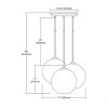 Elk Home Watersphere 3 - Light Pendant in  Polished Chrome - 2 of 2