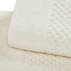 4pc Cotton Diamond Textured Towel Set - Isla Jade - 4 of 4