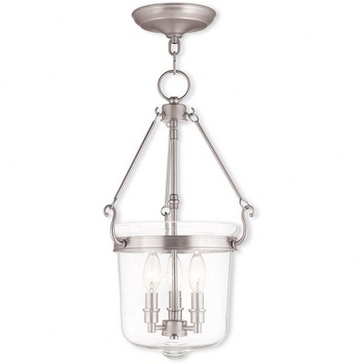 Livex Lighting Winchester 3 - Light Semi-Flush Mount in  Bronze