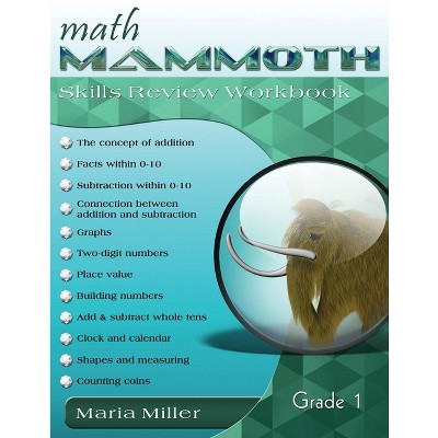 Math Mammoth Grade 1 Skills Review Workbook - By Maria Miller ...