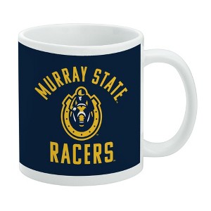 Murray State University Racers Logo Ceramic Coffee Mug Novelty Gift Mugs for Coffee Tea and Hot Drinks 11oz White - 1 of 4