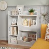 Kids Bookshelf and Toy Storage, 3 Tier Toy Storage Organizer, 5 Cube Storage Cabinet, Toddler Bookshelf - 3 of 4