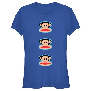 Juniors Womens Paul Frank Stacked Julius T-Shirt - 1 of 4