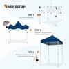 EAGLE PEAK 5x5ft Easy Setup Pop Up Canopy Folding Tent Sun Shelter UV50+ - 2 of 4